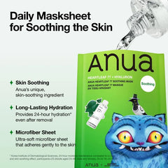 Kpop Demon Hunters Heartleaf 77 Soothing Mask