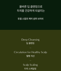 Dual Scalp Care Shampoo Brush