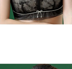 [90B - 105D] Plus Size Sheer Jacquard Bra