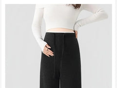 Maternity Plain Wide Leg Pants
