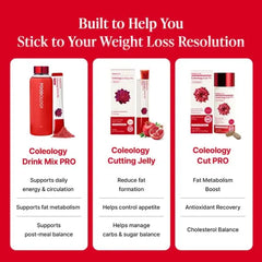 Bundle: Coleology Cut PRO + Coleology Cutting Jelly + Coleology Drink Mix Pro
