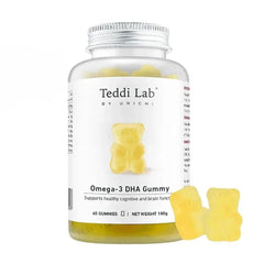 Teddi Lab Omega-3 DHA Gummy 2pcs Bundle Set