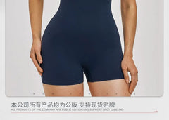 Spaghetti Strap Plain Yoga Romper