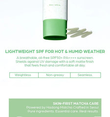 Matcha Light Sun Cream