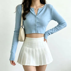 Cropped Cardigan