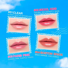 Skincare UV Lip Glassy Balm SPF 50+ PA++++ 2pcs Bundle Set