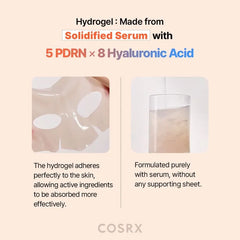 5 PDRN Hyaluronic Acid Vital Hydrating Hydrogel Mask Set