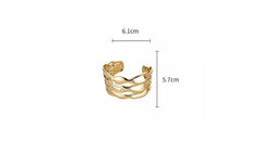 Textured Thick Bangle