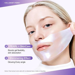 Bundle: Kpop Demon Hunters Vita Brightening Collagen Mask + Ceramide Barrier Collagen Mask