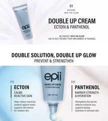 Double Up Cream Ectoin & Panthenol 2pcs Bundle Set