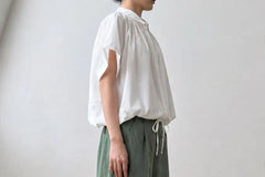 Drawstring Waist Loose-Fit Pants