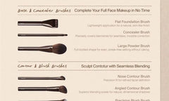 Makeup Brush - 12 Types