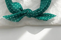 Polka Dot Square Scarf
