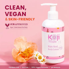 Kojic Acid Glowing + Collagen Booster Skin Brightening Body Lotion