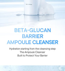 Beta-Glucan Barrier Ampoule Cleanser 2pcs Bundle Set