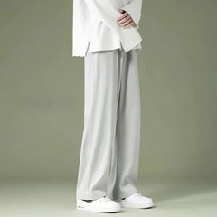 High Waist Baggy Straight Leg Pants / Jogger Pants