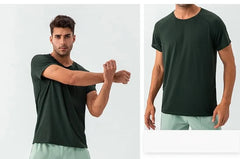 Drawstring Waist Plain Wide Leg Sports Shorts