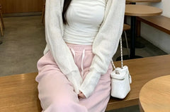 Plain Tube Top / Cardigan