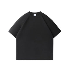 Plain Short-Sleeve Loose T-Shirt in 5 Colors