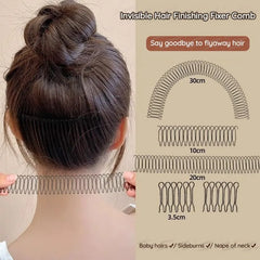 Invisible Hair Finishing Fixer Comb (Various Designs) / Set