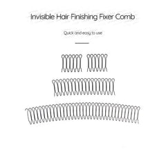 Invisible Hair Finishing Fixer Comb (Various Designs) / Set