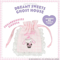 Sanrio Gingham Check Mini Drawstring Pouch Sugarbunnies Shirousa