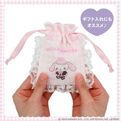 Sanrio Gingham Check Mini Drawstring Pouch Sugarbunnies Shirousa