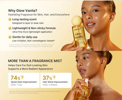 Vanilla Hair Body Fragrance Mist Mini