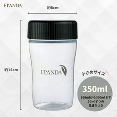 Shaker Bottle Black For 350ml