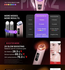 Bundle: AGE-R Booster Pro X2 Pink + Collagen Jelly Cream