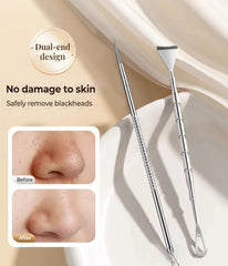 Stainless Steel Blackhead Remover / Blotting Paper / Case / Set (Various Designs)