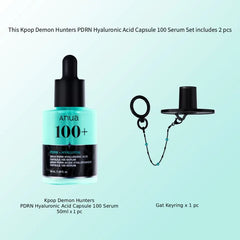 Kpop Demon Hunters PDRN Hyaluronic Acid Capsule 100 Serum Set 2pcs Bundle Set