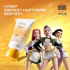 Bundle: Kpop Demon Hunters Zero-Cast Moisturizing Finish Sunscreen + Kpop Demon Hunters PDRN Hyaluronic Acid Capsule 100 Serum Mask