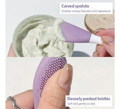 Dual Head Silicone Face Cleaning Brush