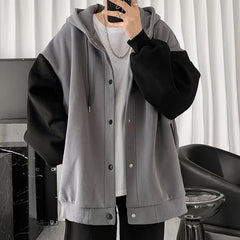 Two-Tone Baseball Jacket