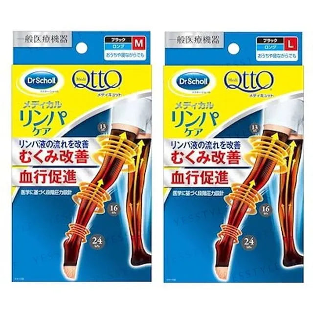 Medi Qtto Lymphatic Care Open-Toe Stockings