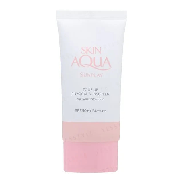 Sunplay Skin Aqua Tone Up Physical Sunscreen For Sensitive Skin SPF 50+ PA++++