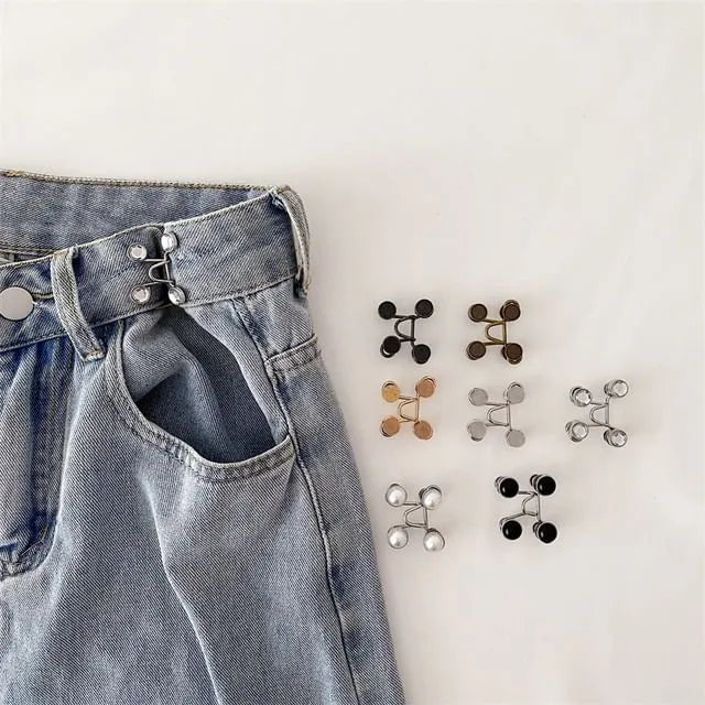 Set of 2: Alloy Jeans Waist Adjuster (various designs)