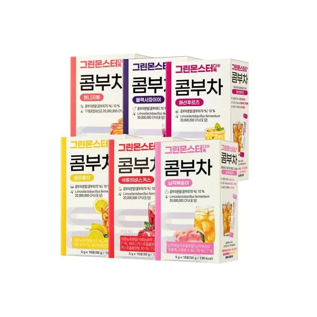 D-Toc Kombucha - 6 Types