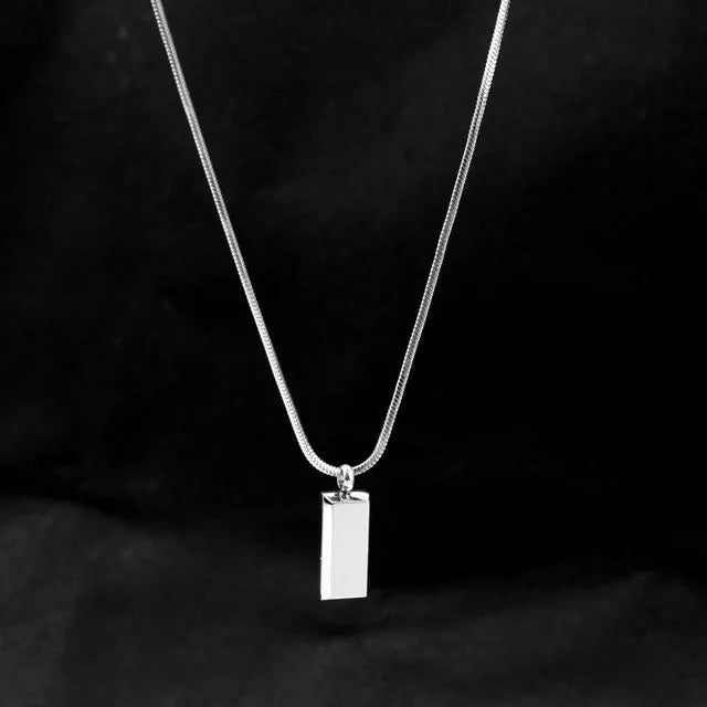 Unisex Bar Necklace
