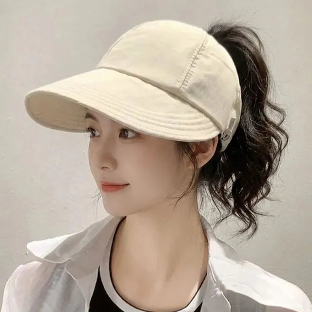 Plain Open Top Sun Hat