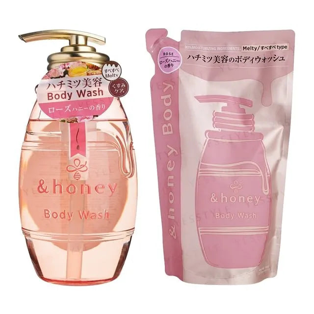 &honey Pure Rose Honey Deep Moist Gel Body Wash