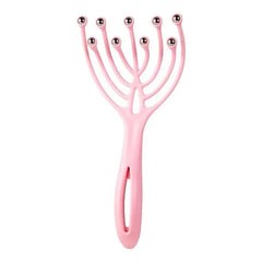 Roller Plastic Head Scalp Massager