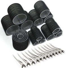 Set:  Hair Roller + Metal Styling Hair Clip