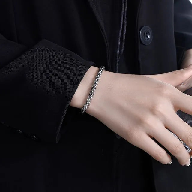 Stainless Steel Bracelet (Various Designs)