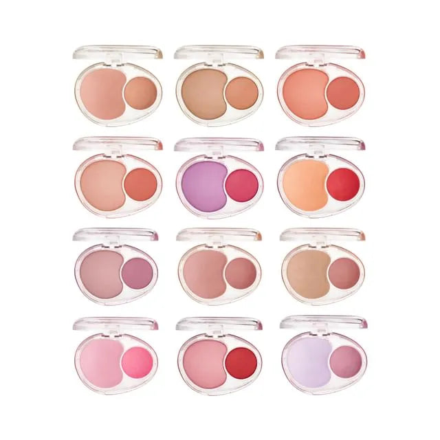 Mellow Dual Blusher - 12 Colors