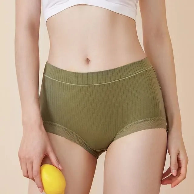 Plus Size Set of 4: Plain Panty