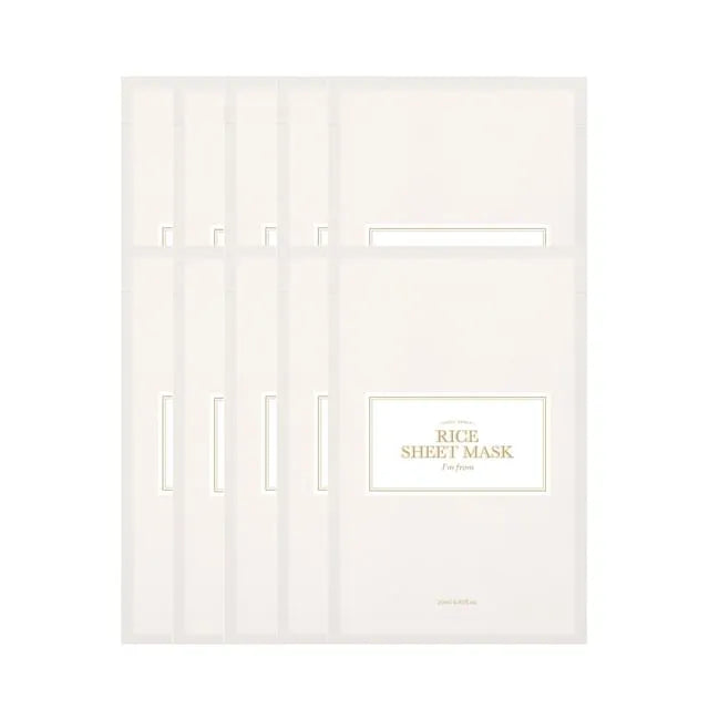 Rice Sheet Mask Bundle Set