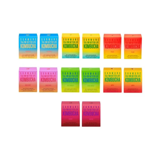 Tea For Better Life Kombucha Bundle Set - 7 Types