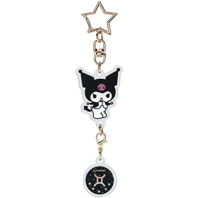 Sanrio Kuromi Acrylic Zodiac Sign Bag Charm (Gemini)